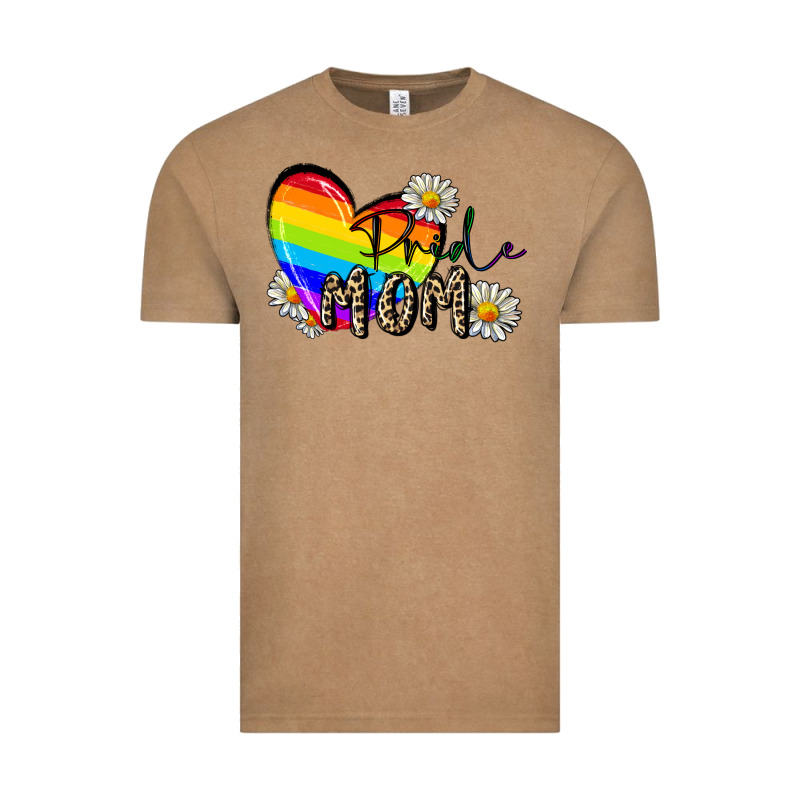 Pride Mom Vintage Tee by FaDigitalArtStudio | Teevron