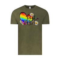 Vintage Olive pride mom Vintage Tee - FaDigitalArtStudio