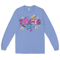 Colony Blue teacher life Long Sleeve Tee - BundleAndBundleShop
