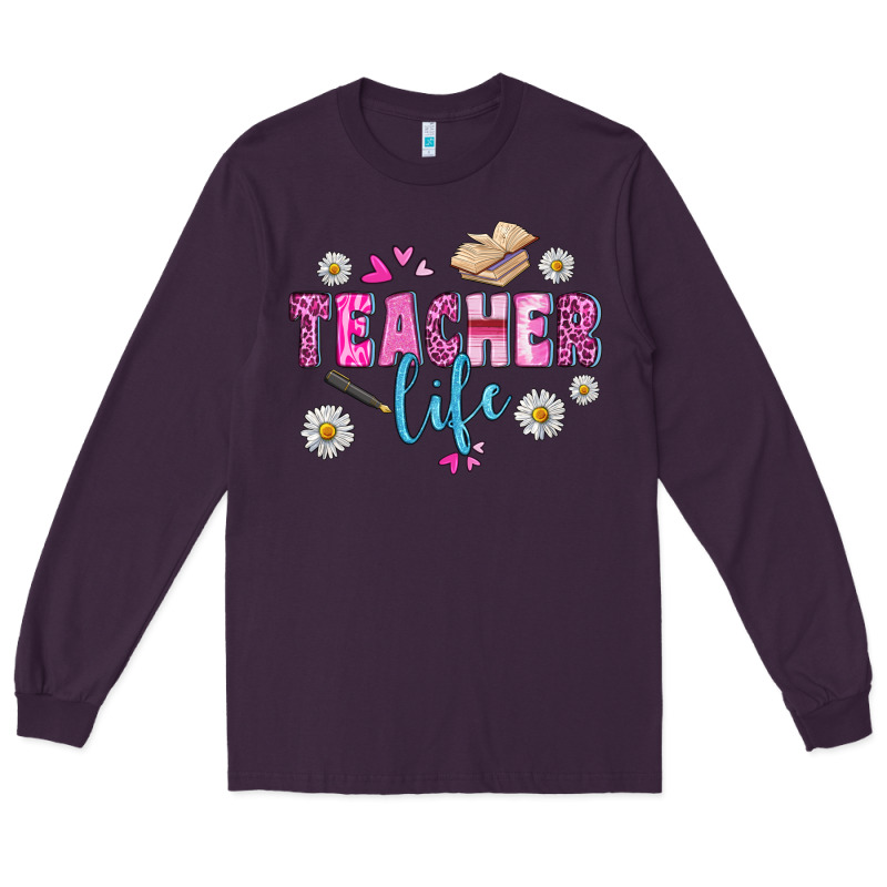 Teacher Life Long Sleeve Tee by BundleAndBundleShop | Teevron