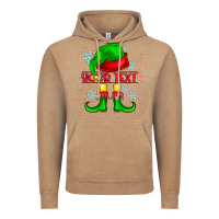 Vintage Coffee Elf Your Text Vintage Hoodie - CowhideDigitalArt