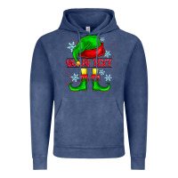 Vintage Denim Elf Your Text Vintage Hoodie - CowhideDigitalArt