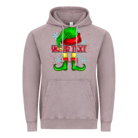 Vintage Zinc Elf Your Text Vintage Hoodie - CowhideDigitalArt