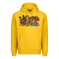 Lemon peace love autism Premium Hoodie - RacoonDesign