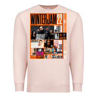 Pale Pink Winter Jam Premium Sweatshirt - linhVisuals