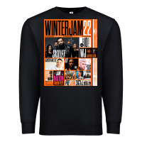Black Winter Jam Premium Sweatshirt - linhVisuals