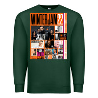 Sports Green Winter Jam Premium Sweatshirt - linhVisuals