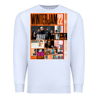 White Winter Jam Premium Sweatshirt - linhVisuals