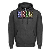 Charcoal Heather bruh the woman formerly known as mom Zipper Hoodie - JahusDesignShop