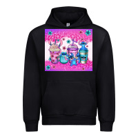 Black stitch coffee cups Urban Hoodie - Jasminsmagicworld
