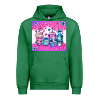 Emerald stitch coffee cups Urban Hoodie - Jasminsmagicworld