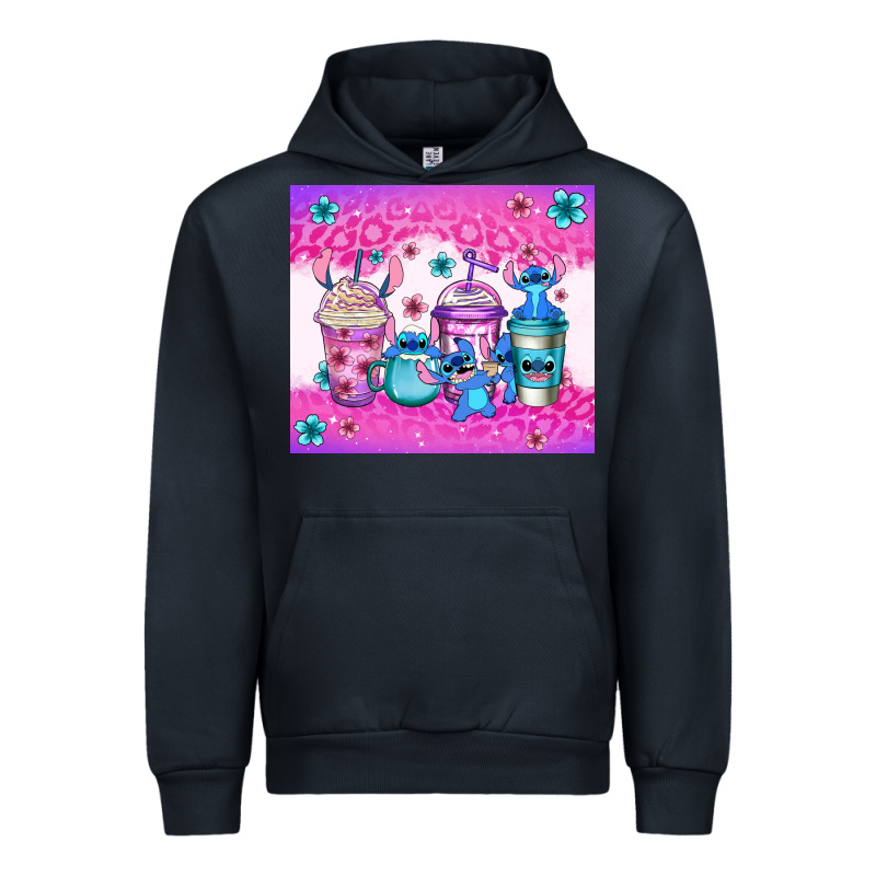 Stitch Coffee Cups Urban Hoodie by Jasminsmagicworld | Teevron