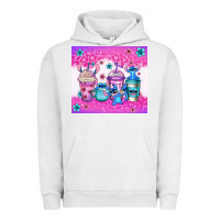 Pigment Lunar Rock stitch coffee cups Urban Hoodie - Jasminsmagicworld