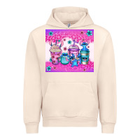 Sandshell stitch coffee cups Urban Hoodie - Jasminsmagicworld
