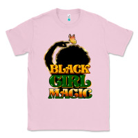 Bubblegum Pink Black magic girl Classic Tee - HowdyJamesFarm