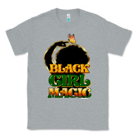 Heather Grey Black magic girl Classic Tee - HowdyJamesFarm