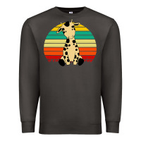 Smoke africa animals african safari retro Premium Sweatshirt - linhVisuals