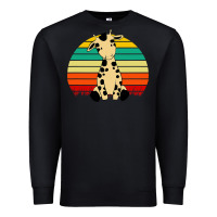 Black africa animals african safari retro Premium Sweatshirt - linhVisuals