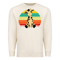 Sandshell africa animals african safari retro Premium Sweatshirt - linhVisuals