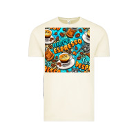 Vintage Arctic more espresso less despresso coffee with leopard seamless pattern bbs Vintage Tee - BundleAndBundleShop