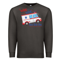 Smoke emt paramedic wee woo ambulance boo Premium Sweatshirt - linhVisuals