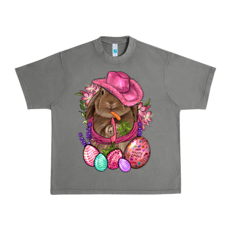 Cowboy Rabbit Easter Urban Heavy Tee by BundleAndBundleShop | Teevron