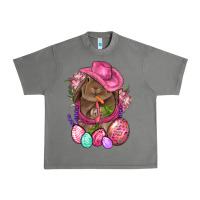 Tornado Cowboy Rabbit Easter Urban Heavy Tee - BundleAndBundleShop