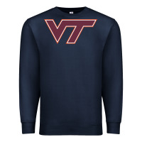 Navy virginia tech hokies Premium Sweatshirt - linhVisuals