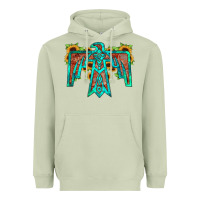 Matcha thunderbird Heavyweight Hoodie - JahusDesignShop