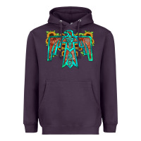Plum thunderbird Heavyweight Hoodie - JahusDesignShop