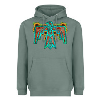 Sage thunderbird Heavyweight Hoodie - JahusDesignShop