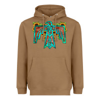 Toasted Coconut thunderbird Heavyweight Hoodie - JahusDesignShop