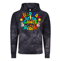 Cloud Black Field Day Let The Games Begin Vintage Hoodie - CowhideDigitalArt