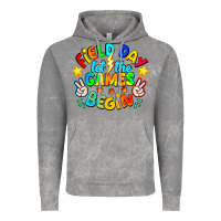 Cloud Rock Field Day Let The Games Begin Vintage Hoodie - CowhideDigitalArt