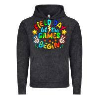 Vintage Black Field Day Let The Games Begin Vintage Hoodie - CowhideDigitalArt