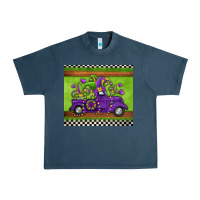 Midnight Navy mardi gras truck Urban Heavy Tee - Jasminsmagicworld