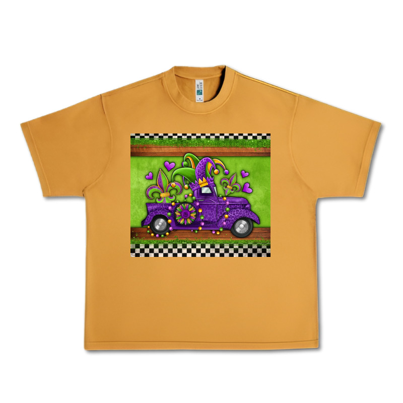Mardi Gras Truck Urban Heavy Tee by Jasminsmagicworld | Teevron
