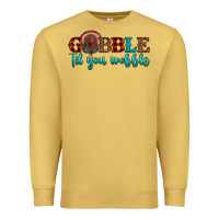 Antique Gold gobble til you wobble Premium Sweatshirt - JahusDesignShop