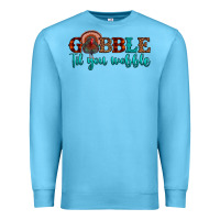 Ocean Blue gobble til you wobble Premium Sweatshirt - JahusDesignShop