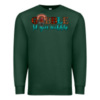 Sports Green gobble til you wobble Premium Sweatshirt - JahusDesignShop