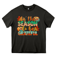 Asphalt tis the season to be grateful Heavy Core Tee - CowGirlArtShop