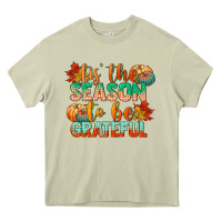 Mossy tis the season to be grateful Heavy Core Tee - CowGirlArtShop