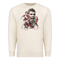 Sandshell cristiano cool Premium Sweatshirt - linhVisuals