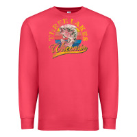 Cardinal three lakes wisconsin wi fish fishing northern wisconsin Premium Sweatshirt - linhVisuals
