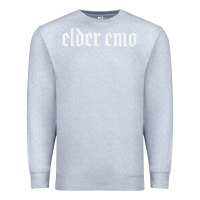 Heather Grey elder emo Premium Sweatshirt - linhVisuals