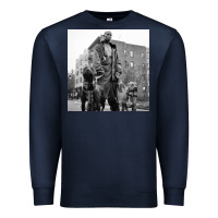 Navy dmx in the 90s Premium Sweatshirt - linhVisuals
