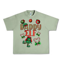 Oil Green Daddy Elf Urban Heavy Tee - BundleAndBundleShop