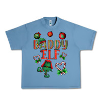 Pebble Blue Daddy Elf Urban Heavy Tee - BundleAndBundleShop