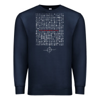 Navy necronomipod zodiac Premium Sweatshirt - linhVisuals