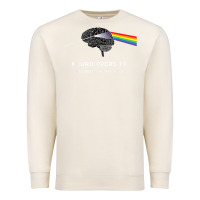 Sandshell neurodiversity autism spectrum asd adhd rainbow brain Premium Sweatshirt - linhVisuals